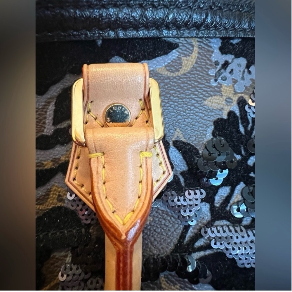 Louis Vuitton Monogram Fleur De Jais Sequin Speedy 30 Bag It is a stunning bag! - Picture 8 of 16